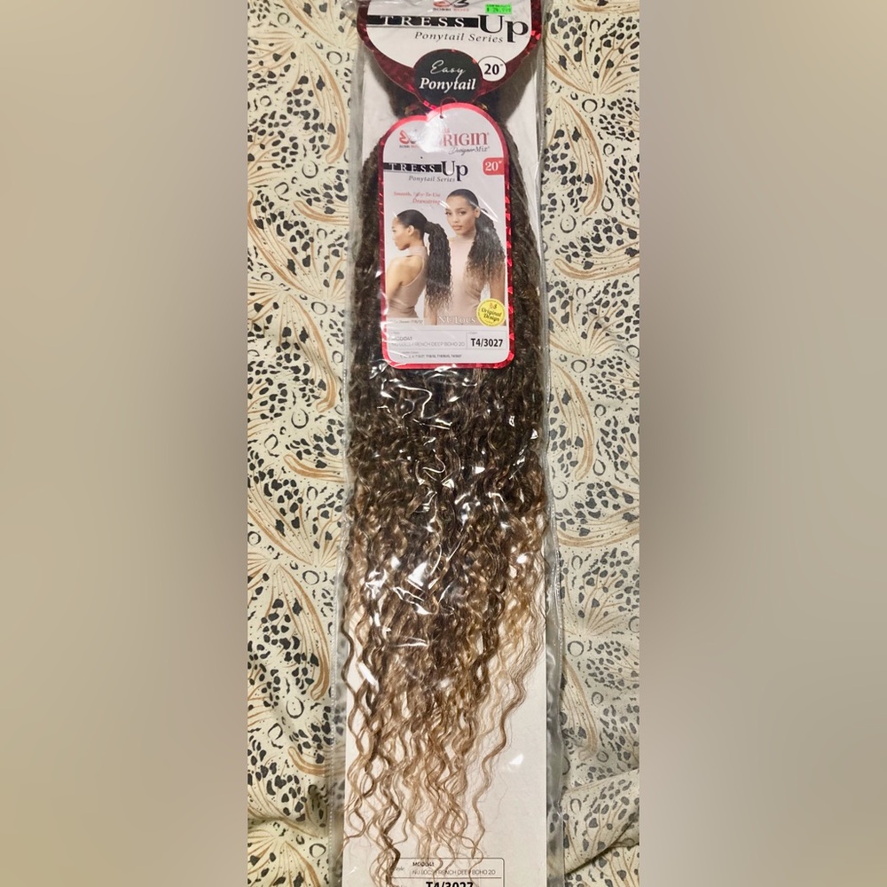 Tress up ponytail